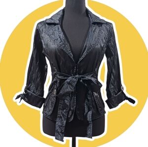 MORGAN de Toi Vilto Crinkle Blazer Bluemarine